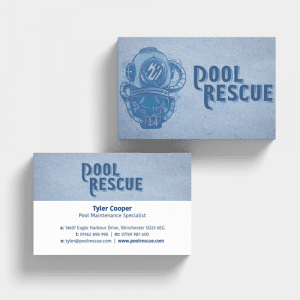 Grand Suede Business Cards