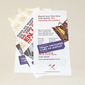 Saver Uncoated Leaflets