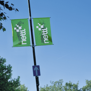 Lamp Post Banner + Kit - Standard Duty